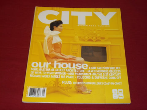 2003 MAY/JUNE CITY MAGAZINE ISSUE NO. 24 - OUR HOUSE COVER - FASHION - RC 400