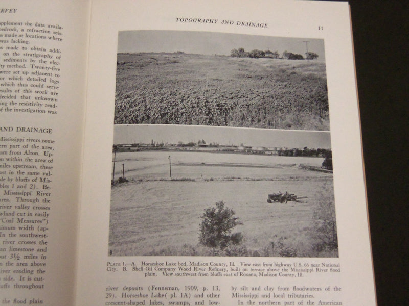 1955 ILLINOIS STATE GEOLOGICAL SURVEY REPORTS LOT OF 6 - WR 99