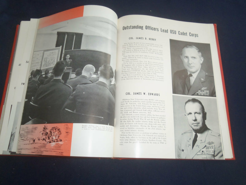 1963 REDSKIN OKLAHOMA STATE UNIVERSITY YEARBOOK - STILLWATER, OKLAHOMA - YB 2331
