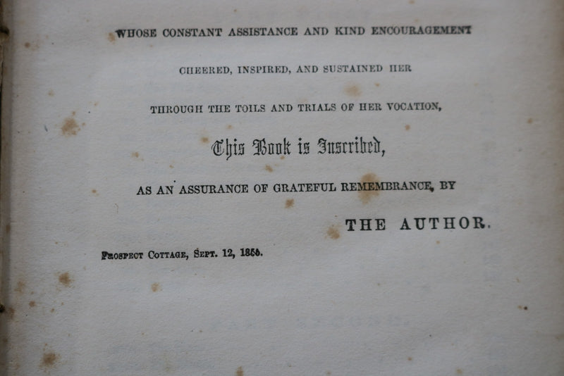1856 THE DESERTED WIFE HARDCOVER BOOK BY EMMA SOUTHWORTH - KD 9612