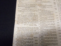 1843 APR 21 THE DAILY MADISONIAN NEWSPAPER - CLERK REPORT OF H. O. P. - NP 3877F
