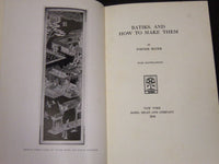 1919 BATIKS AND HOW TO MAKE THEM BOOK BY PETER MIJER NICE ILLUSTRATIONS- KD 2478
