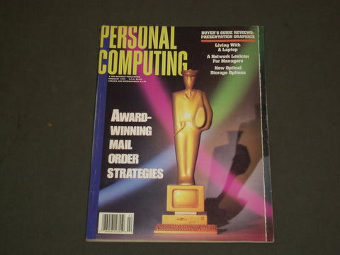 1989 FEB PERSONAL COMPUTING MAGAZINE - AWARD-WINNING MAIL ORDER STRATEGIES-F 650
