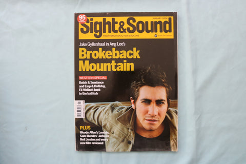 2006 JANUARY SIGHT & SOUND MAGAZINE - JAKE GYLLENHAAL COVER - E 19441
