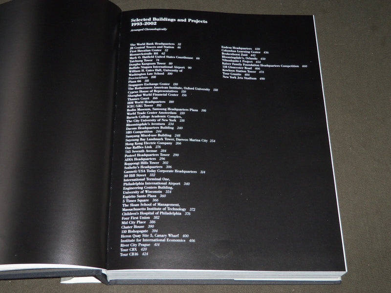 2003 KOHN PEDERSEN FOX ARCHITECTURE & URBANISM 1993-2002 BOOK - D 5