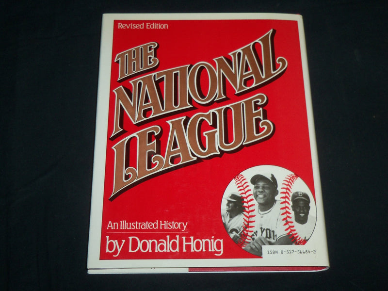 1983 THE NATIONAL LEAGUE HARDCOVER BOOK BY DONALD HONIG - I 2038