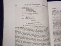 1866 THE SUNDAY SCHOOL TEACHER VOLUME #1 MAGAZINE LOT OF 4 ISSUES - O 2842