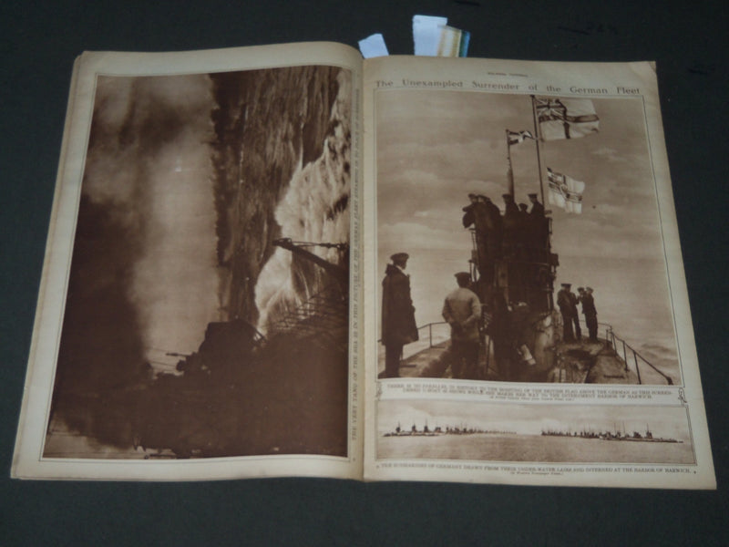 1919 JAN 2 MID-WEEK PICTORIAL MAGAZINE SECTION - BATTLESHIP NEW MEXICO - J 3261