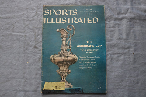 1958 MAY 12 SPORTS ILLUSTRATED MAGAZINE - THE AMERICA'S CUP - ST 5506C