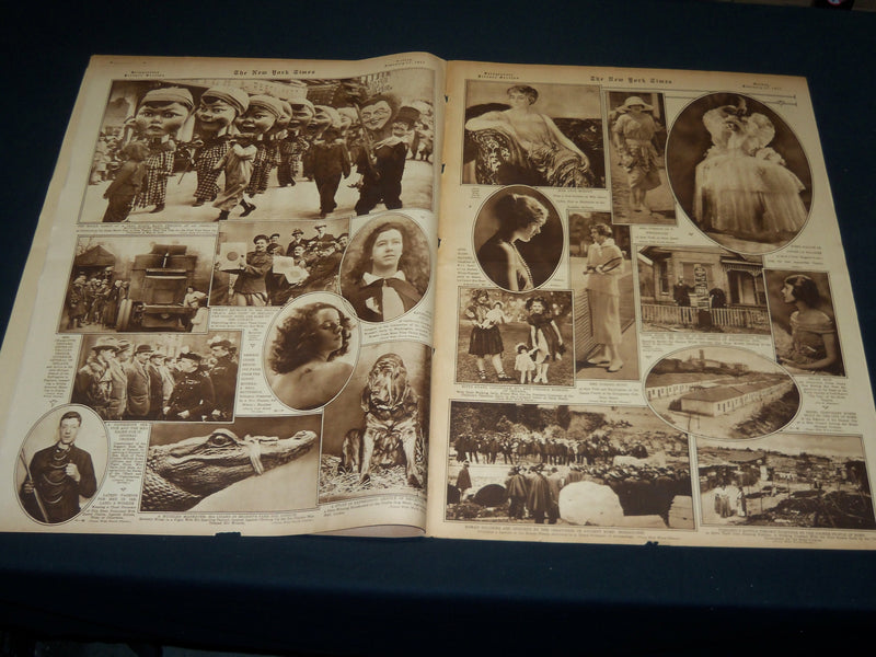 1921 FEBRUARY 27 NEW YORK TIMES PICTURE SECTION 4 & 5 - CLEMENCEAU - NT 8919