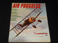1963 AUGUST AIR PROGRESS MAGAZINE - TOMMY MORSE MEETS PIPER FRONT COVER - E 7105