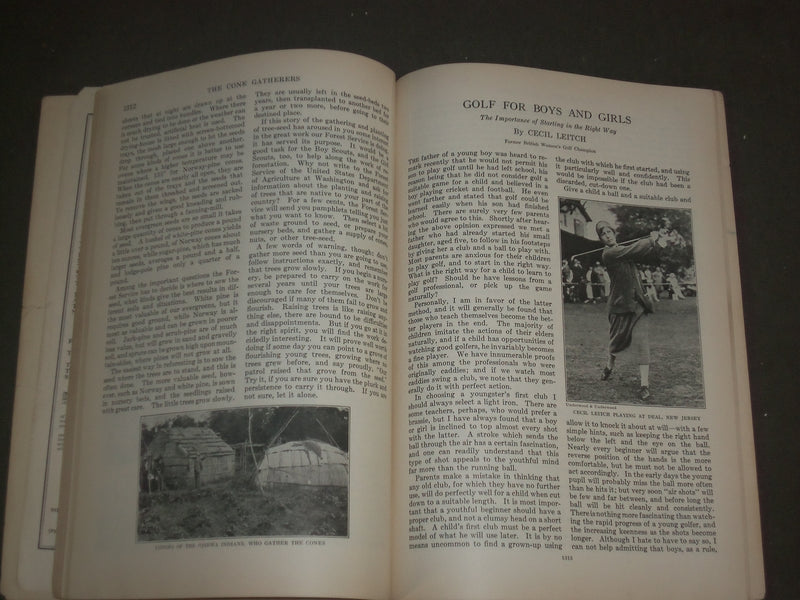 1922 OCTOBER ST. NICHOLAS MAGAZINE - ILLUSTRATIONS, STORIES & ADS - B 4626