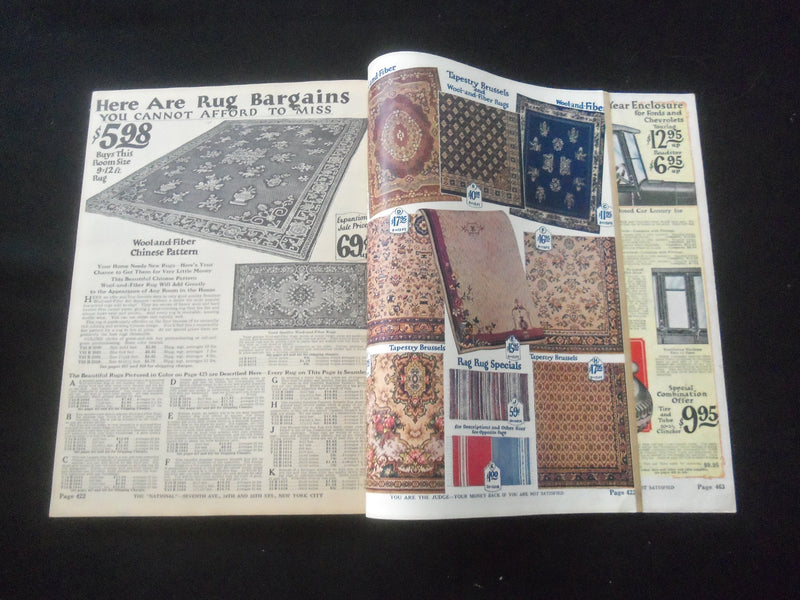 19261927 FALL & WINTER NATIONAL CLOAK & SUIT CO. CATALOG - NEW YORK CITY - R 94I
