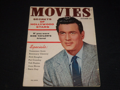1954 OCTOBER MOVIES SECRETS MAGAZINE - ROCK HUDSON COVER - E 13470