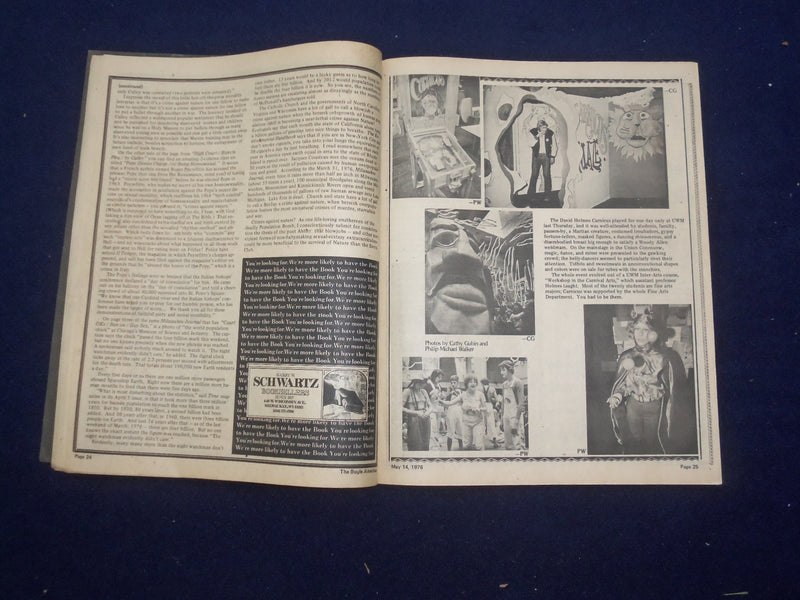 1976 MAY 14 BUGLE AMERICAN MAGAZINE - THE STORY OF THE WEATHERPEOPLE - J 9443