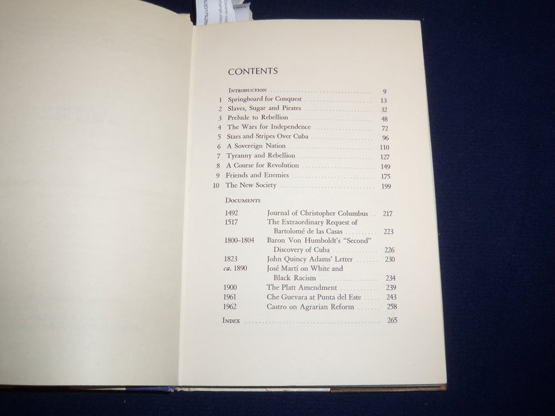 1969 CUBA THE CONTINUING REVOLUTION HARDCOVER BOOK BY BYRON WILLIAMS - KD 1417D