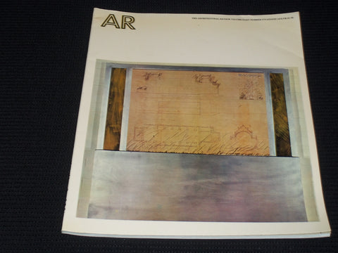 1978 AUGUST ARCHITECTURAL REVIEW MAGAZINE - PAHLAVI LIBRAARY COVER - E 2966