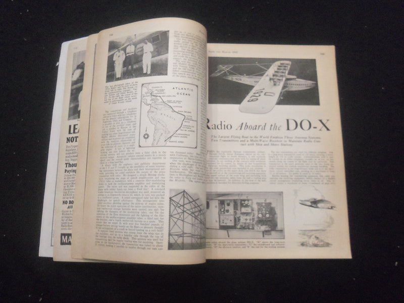 1931 MARCH RADIO NEWS MAGAZINE - HOW TO BUILD THE MIGHTY MITE - B 433G
