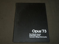 1973 OPUS TUSCULUM COLLEGE YEARBOOK - GREENVILLE TENNESSEE - PHOTOS - YB 1585