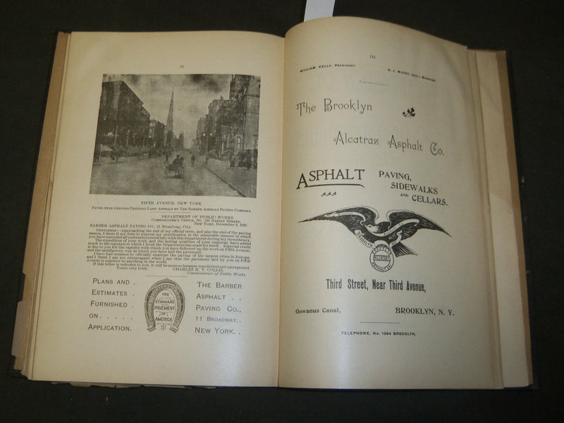 1897 BROOKLYN ENGINEERS' CLUB PROCEEDINGS CONSTITUTION AND BY-LAWS - KD 5727