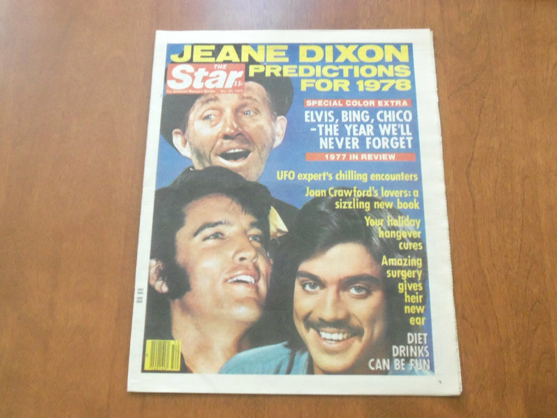 1977 DECEMBER 27 THE STAR NEWSPAPER - ELVIS PRESLEY - YEAR IN REVIEW - NP 4698