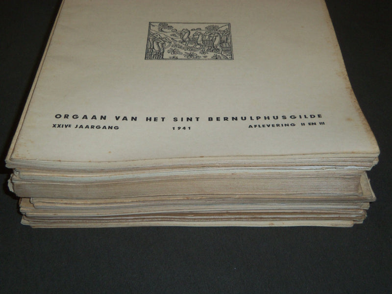 1929-1948 HET GILDEBOEK RELIGION ARCHEOLOGY DUTCH MAGAZINE LOT OF 20 - O 2516