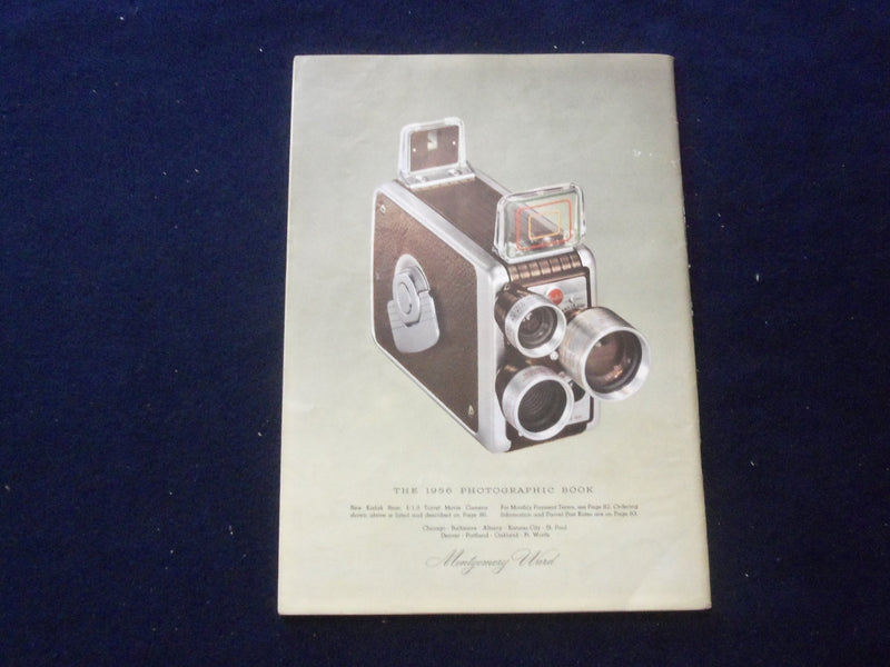 1956 MONTGOMERY WARD PHOTOGRAPHIC BOOK CATALOG - SOFTCOVER - J 9306