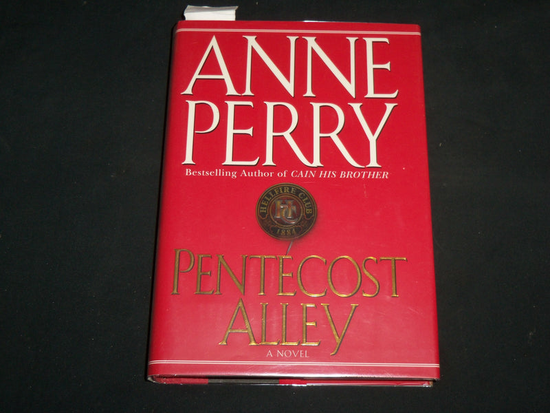 1996 PENTECOST ALLEY BOOK SIGNED BY ANNE PERRY - FIRST EDITION - KD 7246