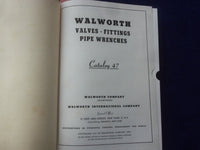 1947 WALWORTH HARDCOVER CATALOG 47 - VALVES-FITTINGS-PIPE WRENCHES - R 98L