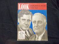 1940 SEPTEMBER 10 LOOK MAGAZINE - WENDELL WILLKIE & FRANKLIN ROOSEVELT - ST 1463