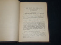 1883 HOW NOT TO TEACH AND LESSONS IN NUMBERS BOOK BY WM. M. GIFFIN - KD 2755C