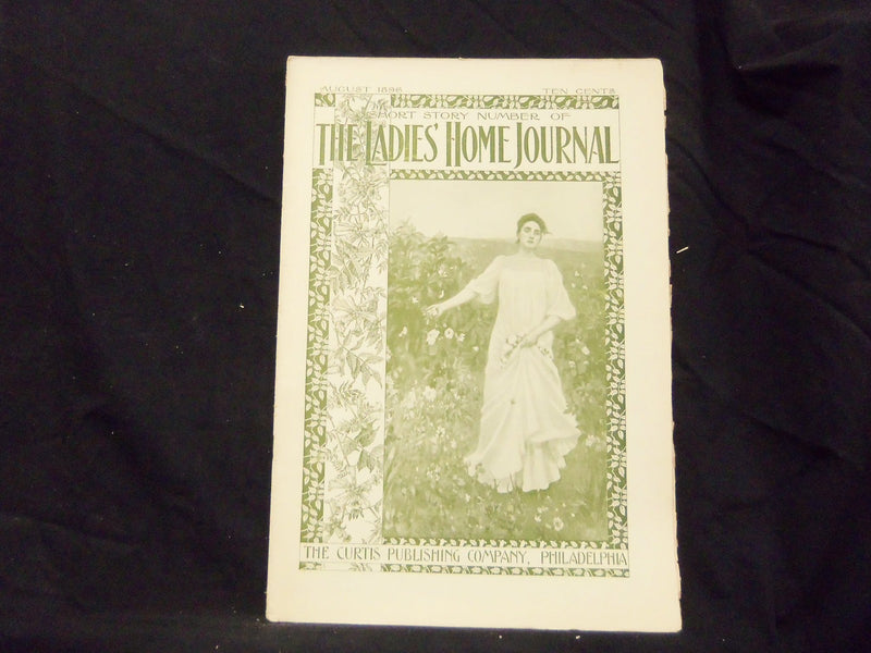 1896 AUGUST LADIES' HOME JOURNAL MAGAZINE - GREAT ILLUSTRATIONS & ADS - ST 1558