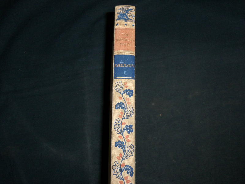 1945 THE POEMS OF RALPH WALDO EMERSON HARDCOVER BOOK BY UNTERMEYER - KD 7028