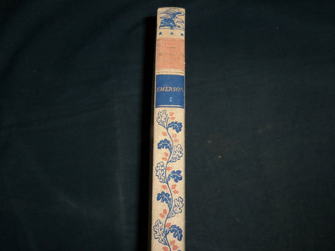 1945 THE POEMS OF RALPH WALDO EMERSON HARDCOVER BOOK BY UNTERMEYER - KD 7028