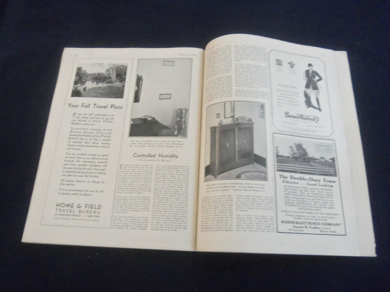 1930 SEPTEMBER HOME & FIELD MAGAZINE - GREAT PHOTOS, STORIES & ADS - SP 1223Q