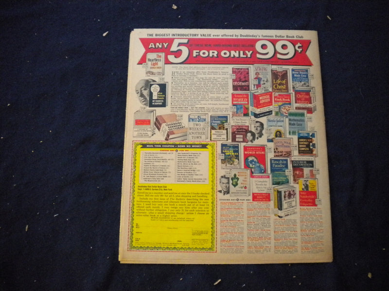 1961 AUGUST 13 THE AMERICAN WEEKLY NEWSPAPER SECTION - GARY COOPER - NP 6019