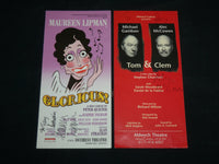 AUTOGRAPHED BRITISH THEATRE PROMOTIONAL PIECES LOT OF 6 - J 6860