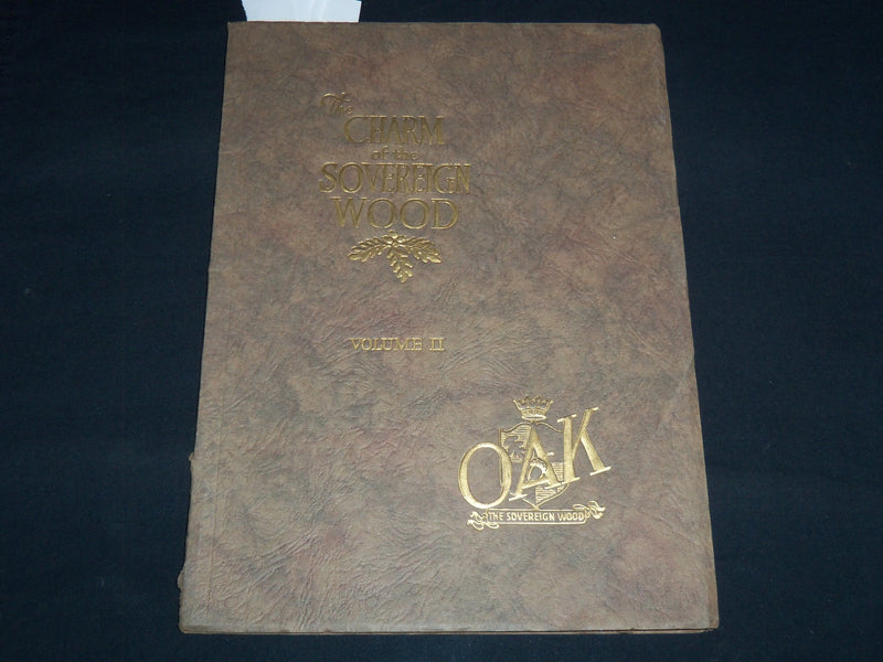 1918 THE CHARM OF THE SOVEREIGN WOOD CATALOG - VOLUME 2 - J 8854