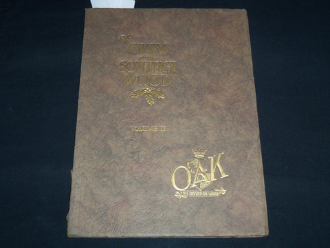 1918 THE CHARM OF THE SOVEREIGN WOOD CATALOG - VOLUME 2 - J 8854