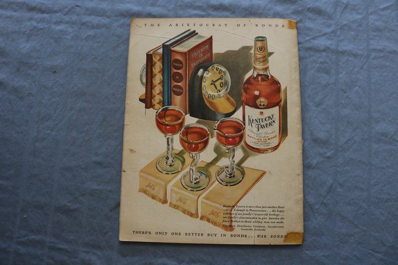 1945 MARCH OUTDOOR LIFE MAGAZINE - MORE FARMLAND GAME COVER - SP 6182D