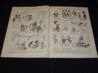 1881-1884 JOURNAL AMUSANT ILLUSTRE FRENCH MAGAZINE LOT OF 30 - FASHION - O 3197K