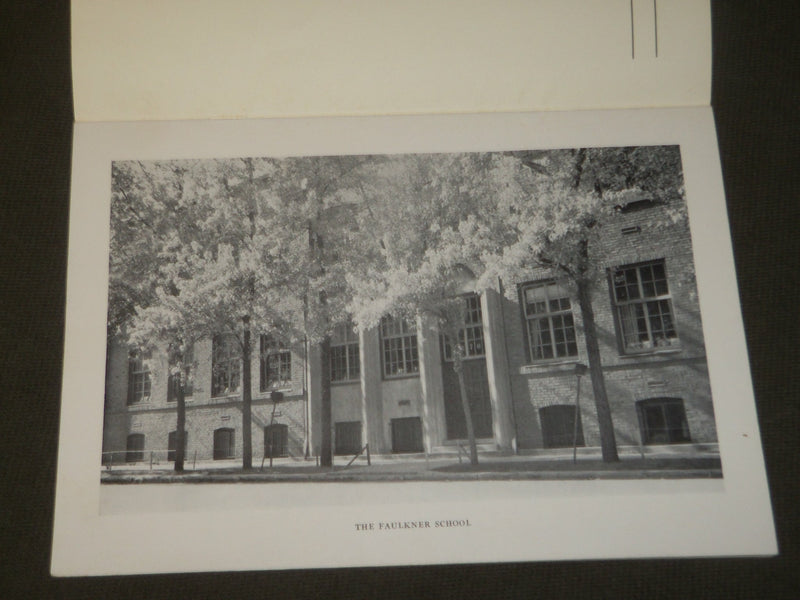 1920'S THE FAULKNER SCHOOL FOR GIRLS BOOK - CHICAGO - J 3562