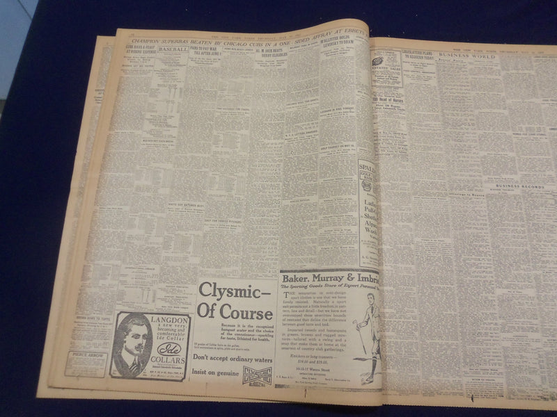 1917 MAY 10 NEW YORK TIMES - FRENCH WAR ENVOYS CITY'S GUEST - NT 9139