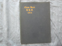 1914 THE BLUE AND GOLD BURLINGTON HIGH SCHOOL YEARBOOK -BURLINGTON, NJ - YB 3387
