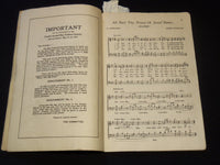 1907 CUYAHOGA COUNTY 4TH ANNUAL FESTIVAL CONCERT PROGRAM - SONGS - J 8009