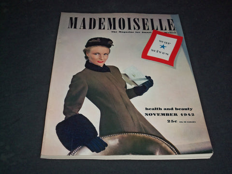 1942 NOVEMBER MADEMOISELLE MAGAZINE - HEALTH AND BEAUTY - SP 6555