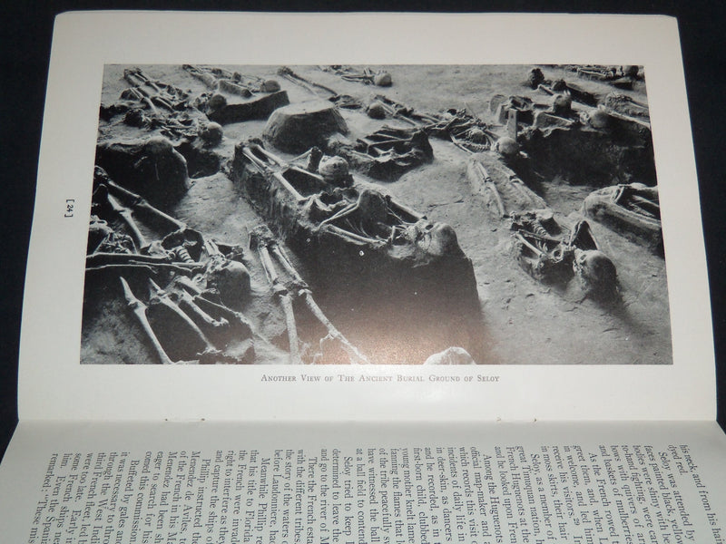 1937 THE FOUNTAIN OF YOUTH BOOK & INDIAN VILLAGE BURIAL GROUND BY CORSE - J 8510