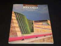 1984 SEPTEMBER ARCHITECTURAL RECORD MAGAZINE - CORPORATE HEADQUARTERS - E 1014