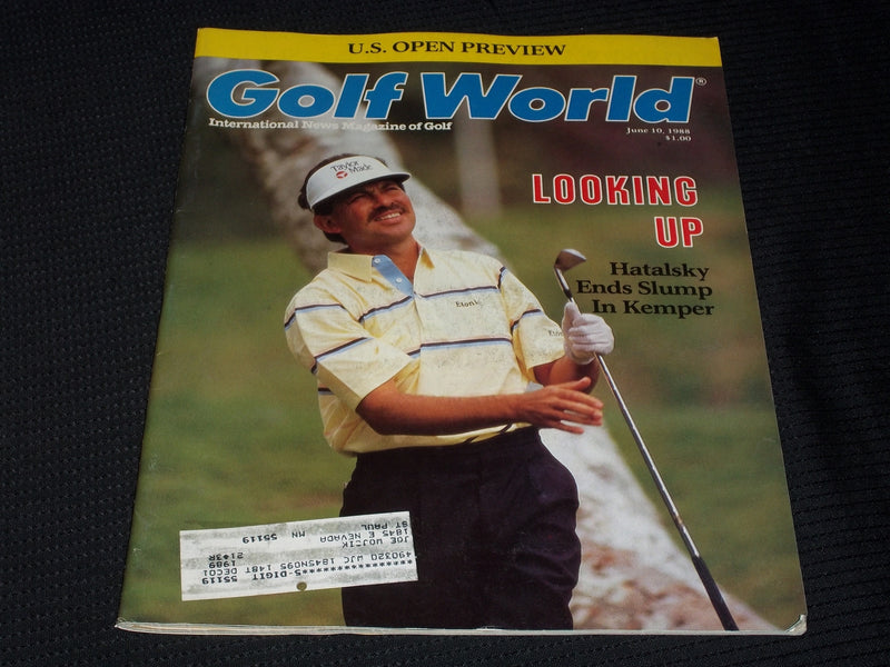 1988 JUNE 10 GOLF WORLD MAGAZINE - MORRIS HATALSKY FRONT COVER - E 6216