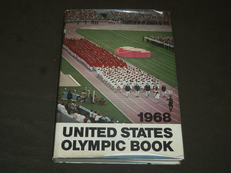 1968 UNITED STATES OLYMPIC HARDCOVER BOOK - GREAT PHOTOS - KD 3596